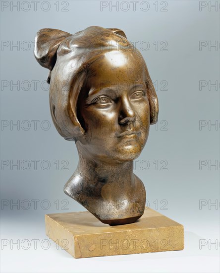 Head of a girl, 1936. Creator: Karl Korschann.