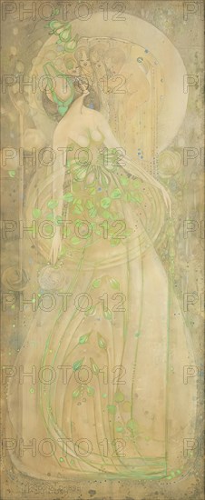 June roses, 1898. Creator: Margaret MacDonald Mackintosh.