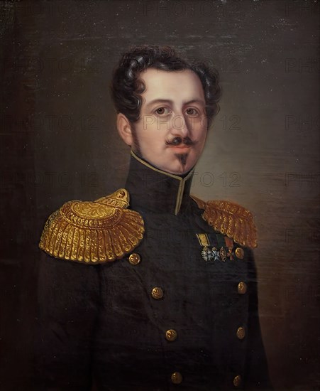 King Oscar I, (c1830s). Creator: Karl Stefan Bennet.