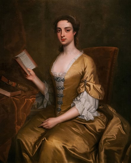 Lady-in-waiting at Queen Anne's court,  c1712-1714. Creator: Michael Dahl.