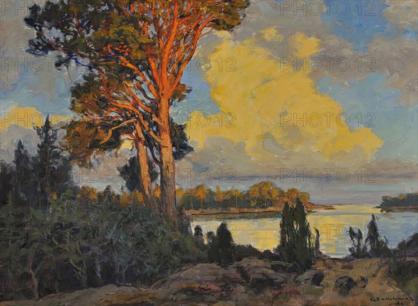 Landscape, 1936. Creator: Gottfrid Kallstenius.