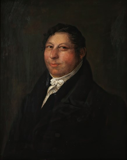 Portrait of Per Cyrillus Rettig, (c1830s). Creator: Carl Peter Lehmann.