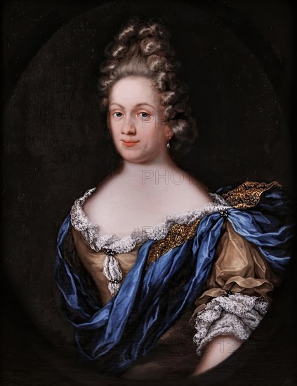 Countess Eva Bielke, (c1700s). Creator: Martin Mytens the elder.