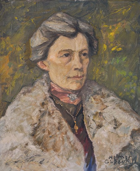 Miss Augusta Rettig, 1906. Creator: Helmer Osslund.