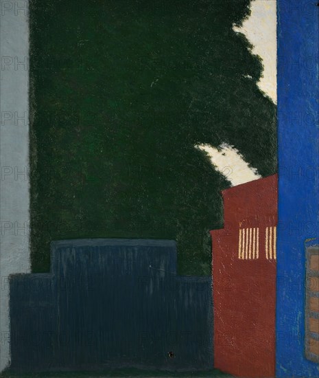 The red and the black gate, 1920. Creator: Pelle Swedlund.