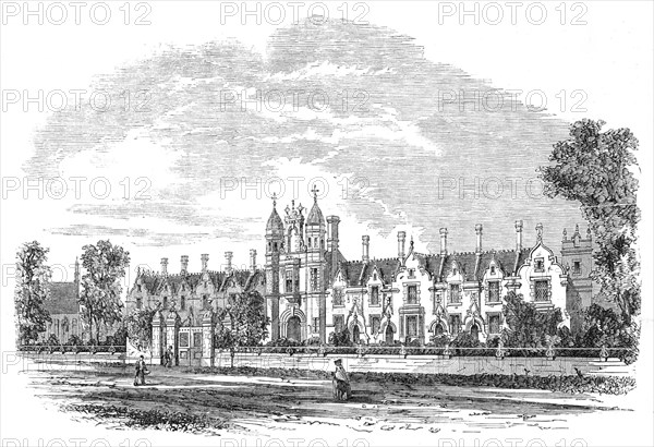 The Fishmongers and Poulterers' Institution at Wood Green, near Hornsey, 1862. Creator: Unknown.