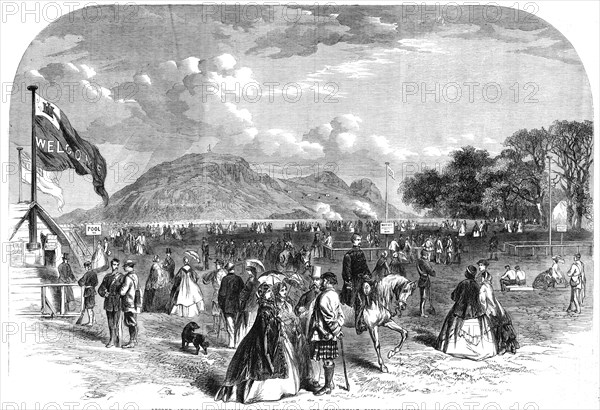Second Annual Competition of the Edinburgh and Midlothian Rifle Association, 1862. Creator: Unknown.
