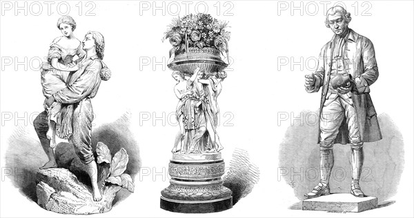 The International Exhibition: [figurines], 1862. Creators: Unknown, Robert Cauer.