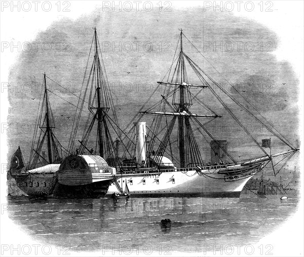 The Faid Gihaad, yacht of the Viceroy of Egypt, 1862. Creator: Unknown.