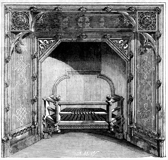 The International Exhibition - stove by Messrs. Stuart and Smith, of Sheffield, 1862.  Creator: Unknown.