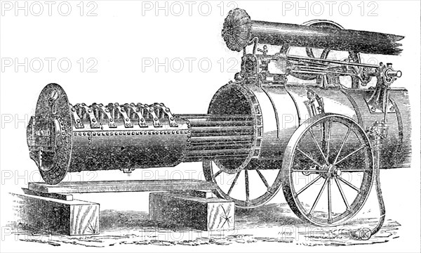 The International Exhibition: Ransome and Sims' ten-horse power engine, 1862. Creator: Unknown.