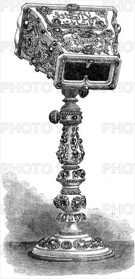 The International Exhibition: stereoscope by Mr. Emanuel, of Brook-street, 1862. Creator: Unknown.