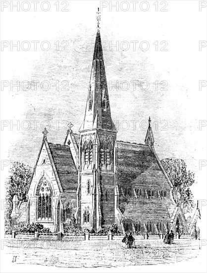 Church of St. Luke, South Myton, Hull, 1862. Creator: Unknown.