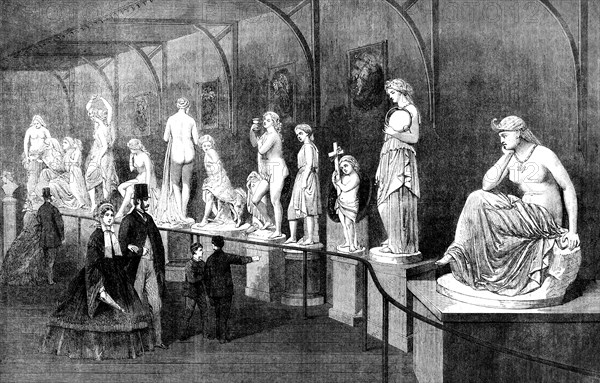 The International Exhibition: the Roman Court, 1862. Creator: Unknown.