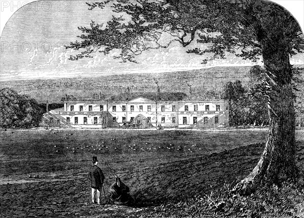 Addington House, the country residence of the Archbishops of Canterbury, 1862. Creator: Unknown.