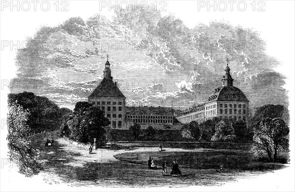 Her Majesty's Visit to Germany, the Ducal Palace at Gotha..., 1862. Creator: Unknown.