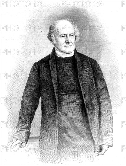 The Right Rev. Dr. Charles Thomas Longley, Archbishop of Canterbury, 1862. Creator: Unknown.