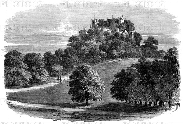 The Queen's visit to Germany: Kallenberg, near Cobourg, the Duke's hunting chateau..., 1862. Creator: Unknown.