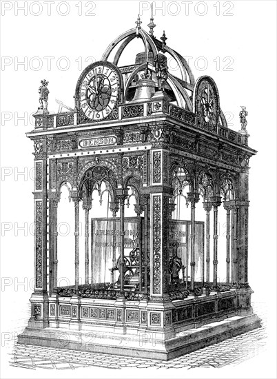 The International Exhibition: Mr. Benson's Trophy, 1862. Creator: Unknown.