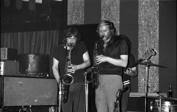 Dick Morrisey and Dave Quincy, If, Marquee Club, Soho, London, 1971. Creator: Brian O'Connor.