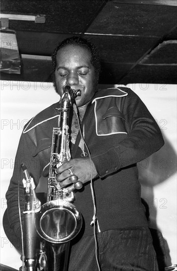 Eddie Harris, Ronnie Scott’s Jazz Club, Soho, London, 1973. Creator: Brian O'Connor.