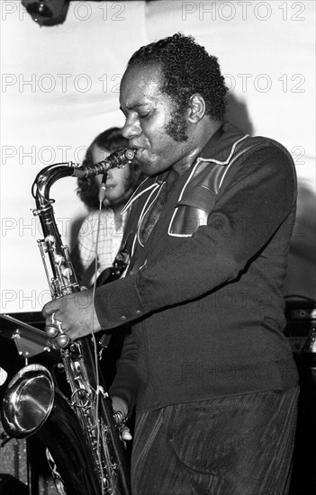 Eddie Harris, Ronnie Scott’s Jazz Club, Soho, London, 1973. Creator: Brian O'Connor.