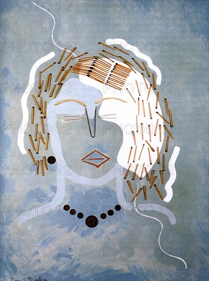 'The Woman With The Matches', 1879-1953. Creator: Francis Picabia.