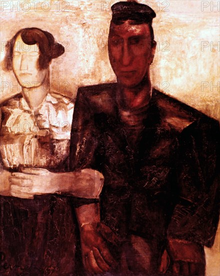 'Be Engaged', 1923. Creator: Constant Permeke.