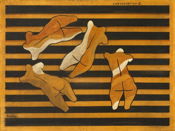 Conversation II, c. 1922. Creator: Picabia, Francis (1879-1953).