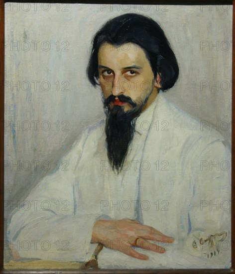 Portrait of Nicholas Millioti (1874-1962), 1914. Creator: Sorin, Saveli Abramovich (1878-1953).