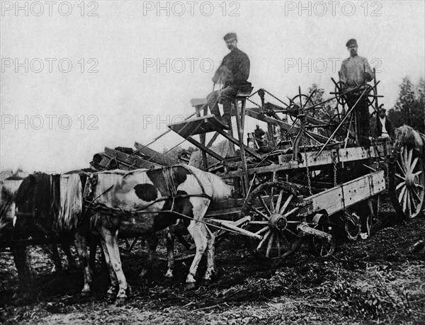 West Siberian Railroad. Earthworks Constructed with the "New-Era" Machine, 1892-1896. Creator: Unknown.