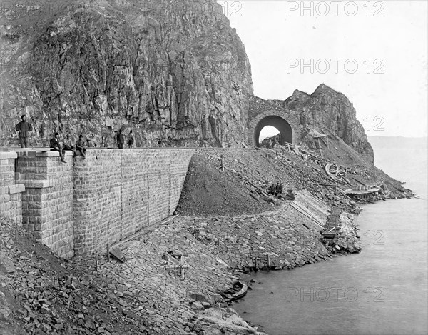 A Bridge, 1 Sazhen in Width, and Underpass at Verst 12, 1900-1904. Creator: Unknown.