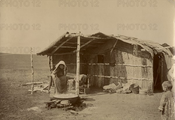 Laundry on Lake Shira, 1900-1909. Creator: LI Vonago.