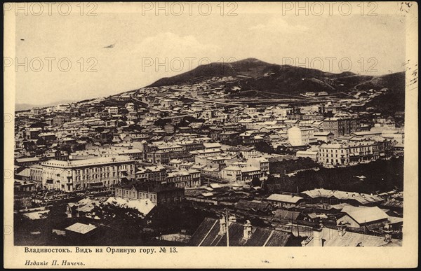 Vladivostok. View of Eagle Mountain, 1904. Creator: Unknown.