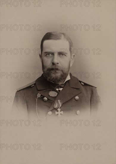 P. N. Woolf, Commander of the Clipper Ship Razboinik from 1886 to 1902, 1889. Creator: Unknown.