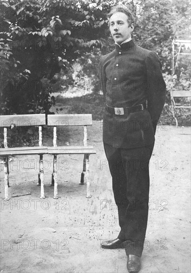 Mikhail Alekseevich Pavlov as a Student of the Tsarskoe Selo Gymnasium, 1900. Creator: Unknown.