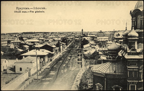Irkutsk. General View, 1904-1914. Creator: Unknown.