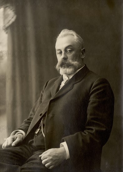 Vice-chairman F.F. Stumpf, 1911. Creator: A. A. Antonov.