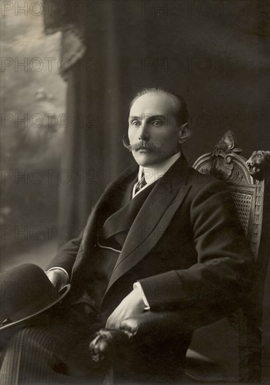 Chairman of the Administrative Committee B.F. Truveller, 1911. Creator: A. A. Antonov.