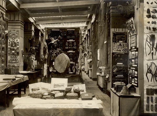 Tobolsk Museum: fragment of the ethnographic exhibition., 1911. Creator: A. A. Antonov.