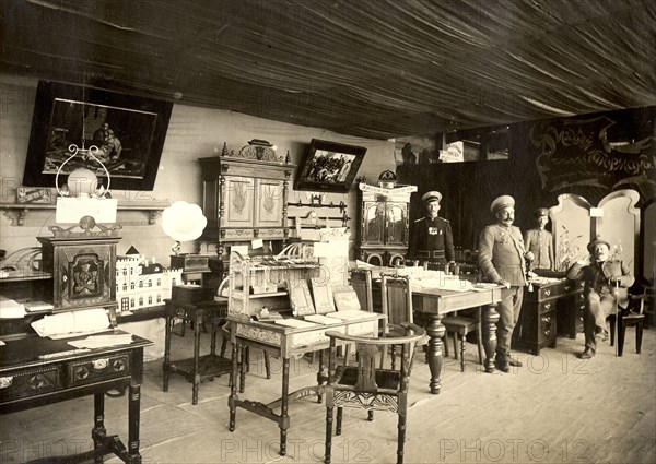 Exhibits of the Tomsk prison, 1911. Creator: A. A. Antonov.