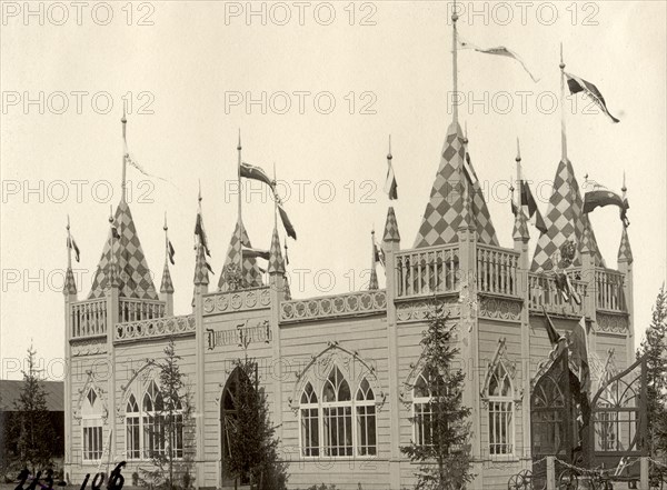 Pavilion "John Grieves", 1911. Creator: A. A. Antonov.