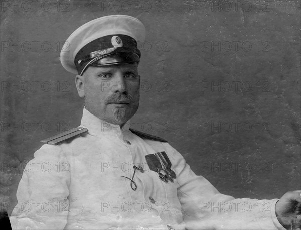 Georgii Iakovlevich Sedov, 1912. Creator: Nikolay Vasilyevich Pinegin.
