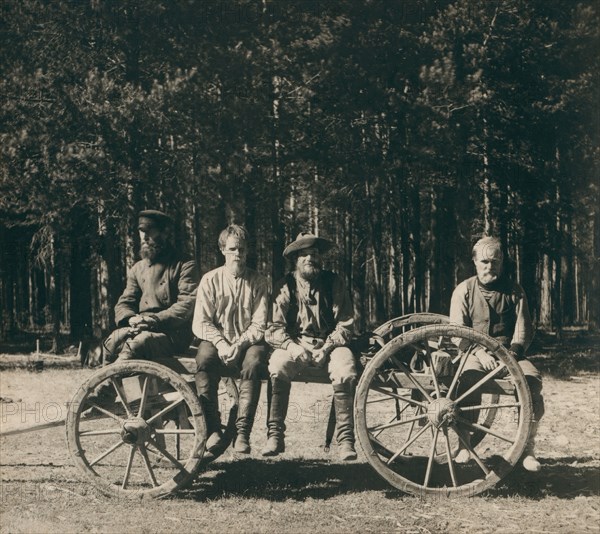 Karelian types, 1915. Creator: Sergey Mikhaylovich Prokudin-Gorsky.