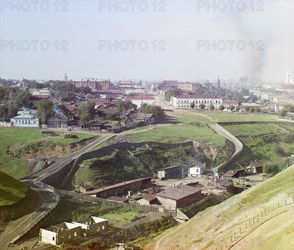 City of Perm - General view, 1910. Creator: Sergey Mikhaylovich Prokudin-Gorsky.