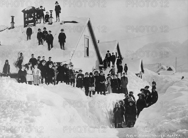 Public school, c1910. Creator: Unknown.