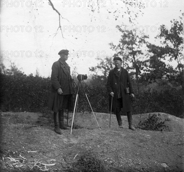 Members of an Expedition in Suchan, 1920-1929. Creator: Mikhail Alekseevich Pavlov.