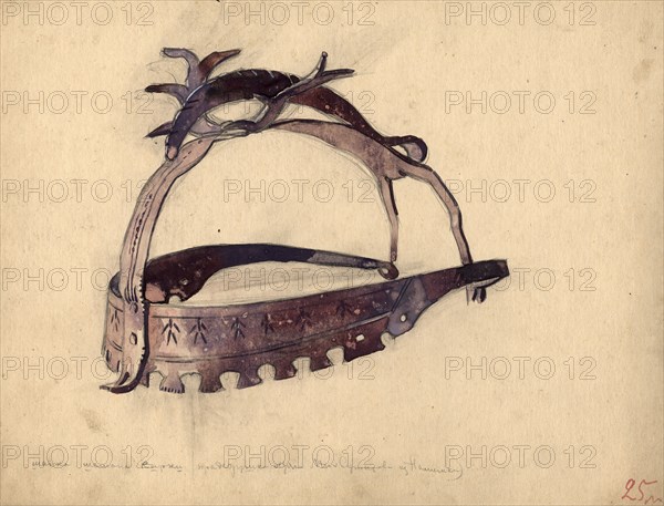 Shaman's hat Kirka. Selkups, 1920. Creator: A. G. Vargin.