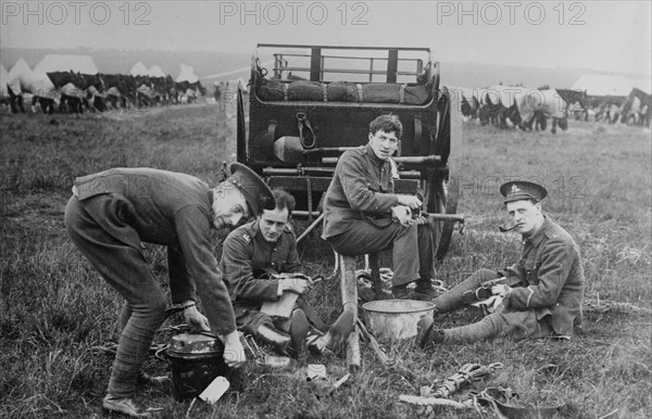 Recruits, Aldershot, between 1914 and c1915. Creator: Bain News Service.