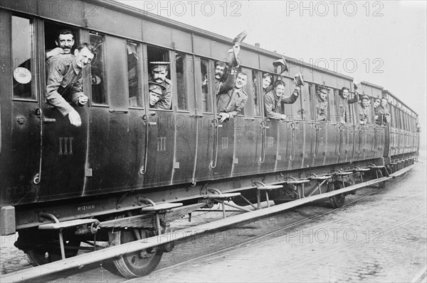 British troops in France, between c1914 and c1915. Creator: Bain News Service.